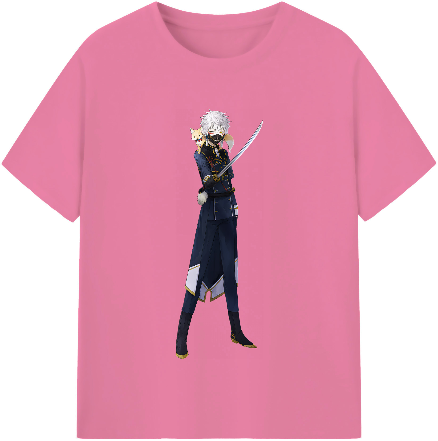 （画像用） 刀剣乱舞 Touken Ranbu 綿100％半袖Tシャツ（フロントプリント）